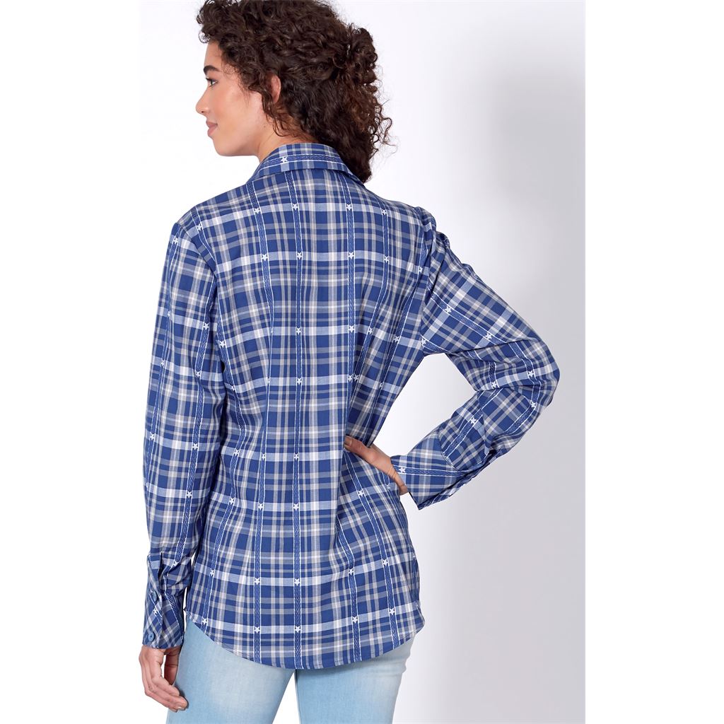 McCall's Pattern M7980 Misses and Mens Shirts 7980 Image 9 From Patternsandplains.com