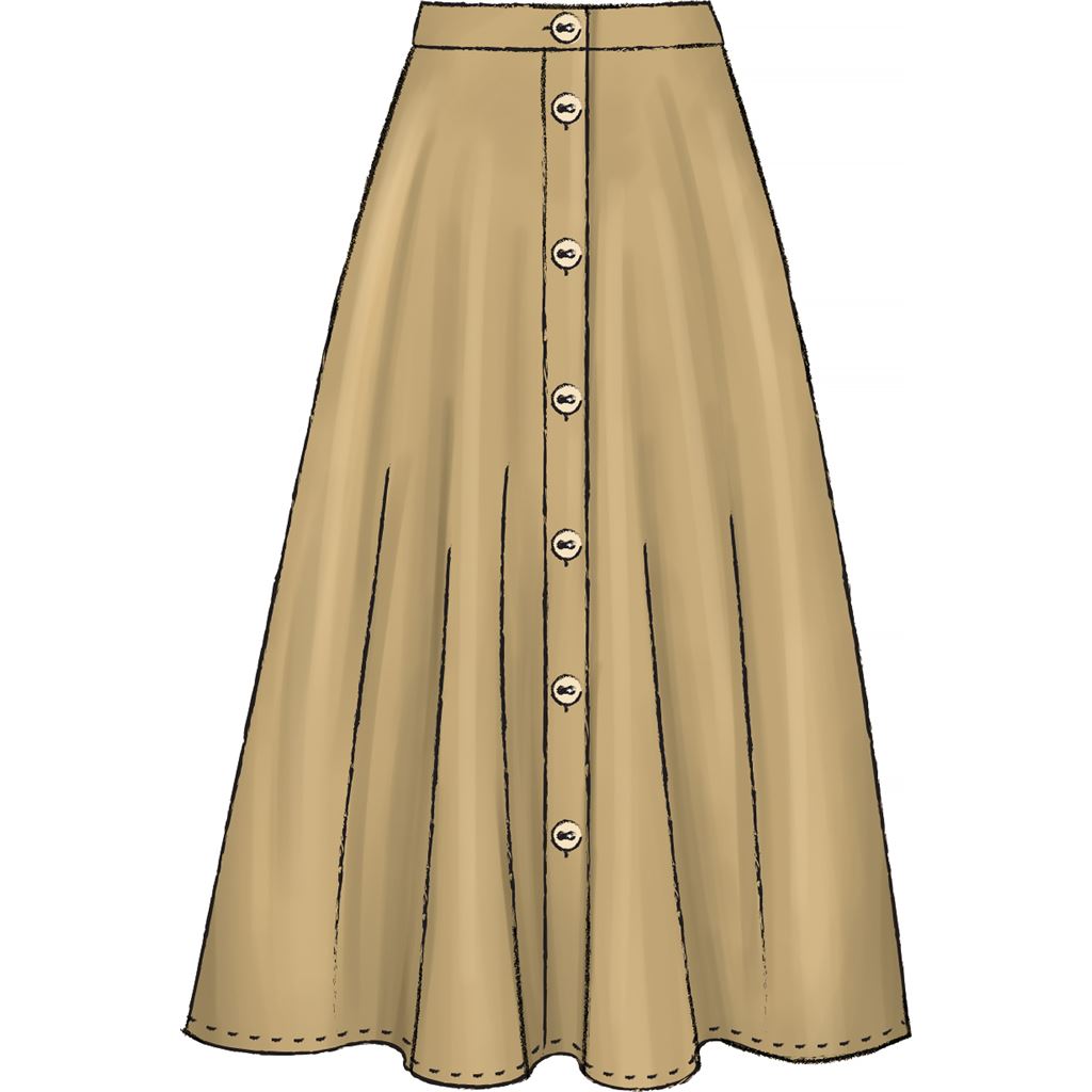 McCall's Pattern M7981 Misses Skirts 7981 Image 5 From Patternsandplains.com