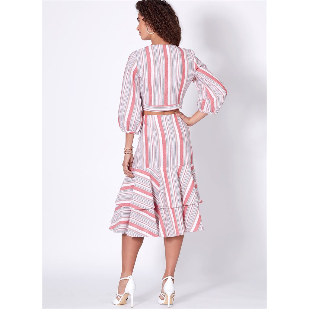 McCall's Pattern M7984 Misses Tops and Skirts 7984 Image 6 From Patternsandplains.com