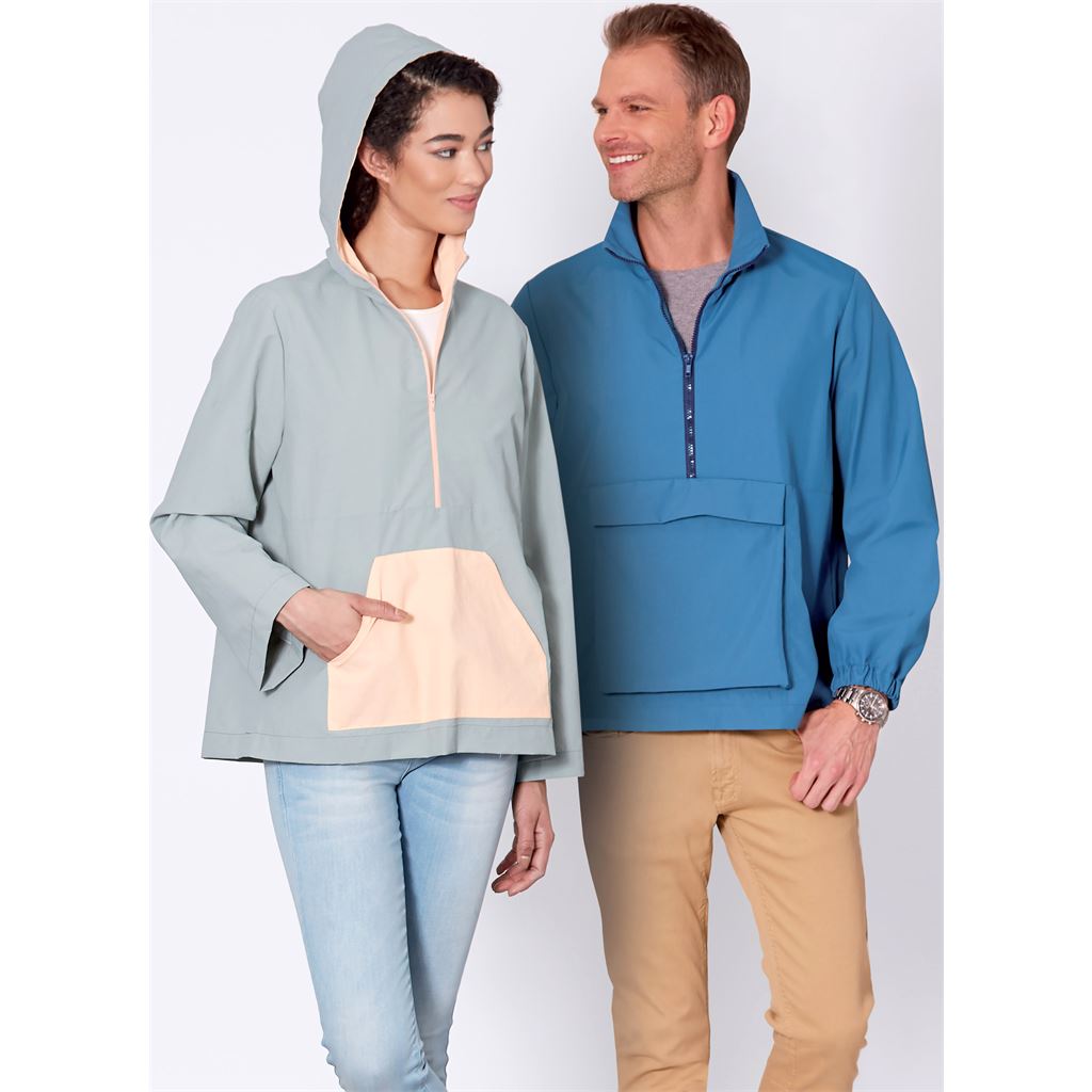 McCall's Pattern M7986 Misses and Mens Jackets 7986 Image 3 From Patternsandplains.com