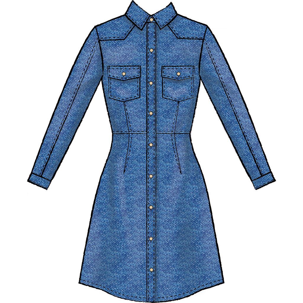 McCall's Pattern M7996 Misses Dresses 7996 Image 4 From Patternsandplains.com