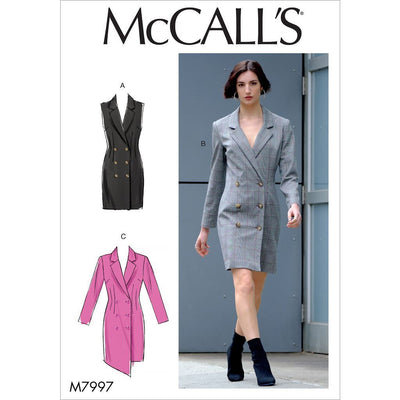 McCall's Pattern M7997 Misses Dresses 7997 Image 1 From Patternsandplains.com