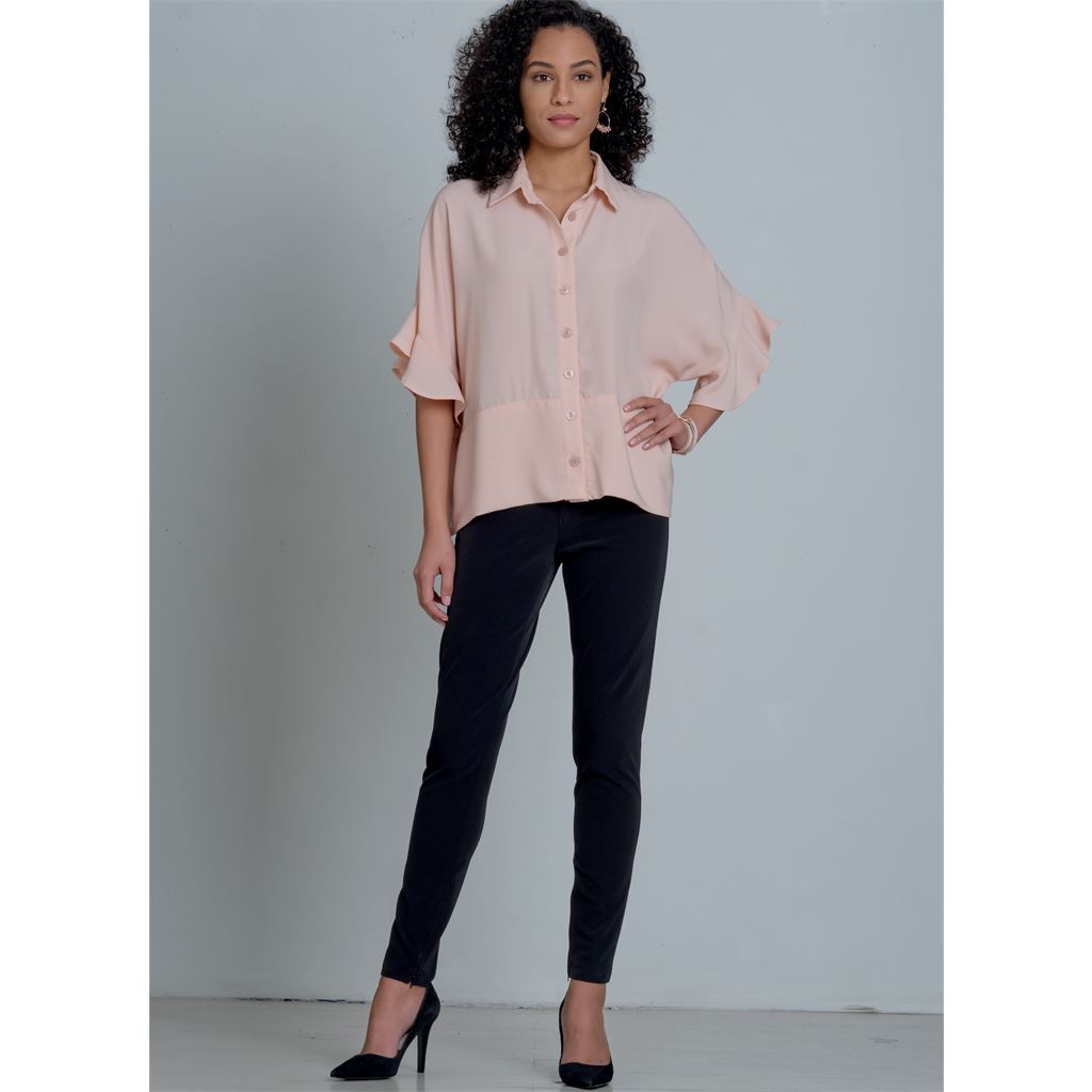 McCall's Pattern M8001 Misses Tops 8001 Image 5 From Patternsandplains.com