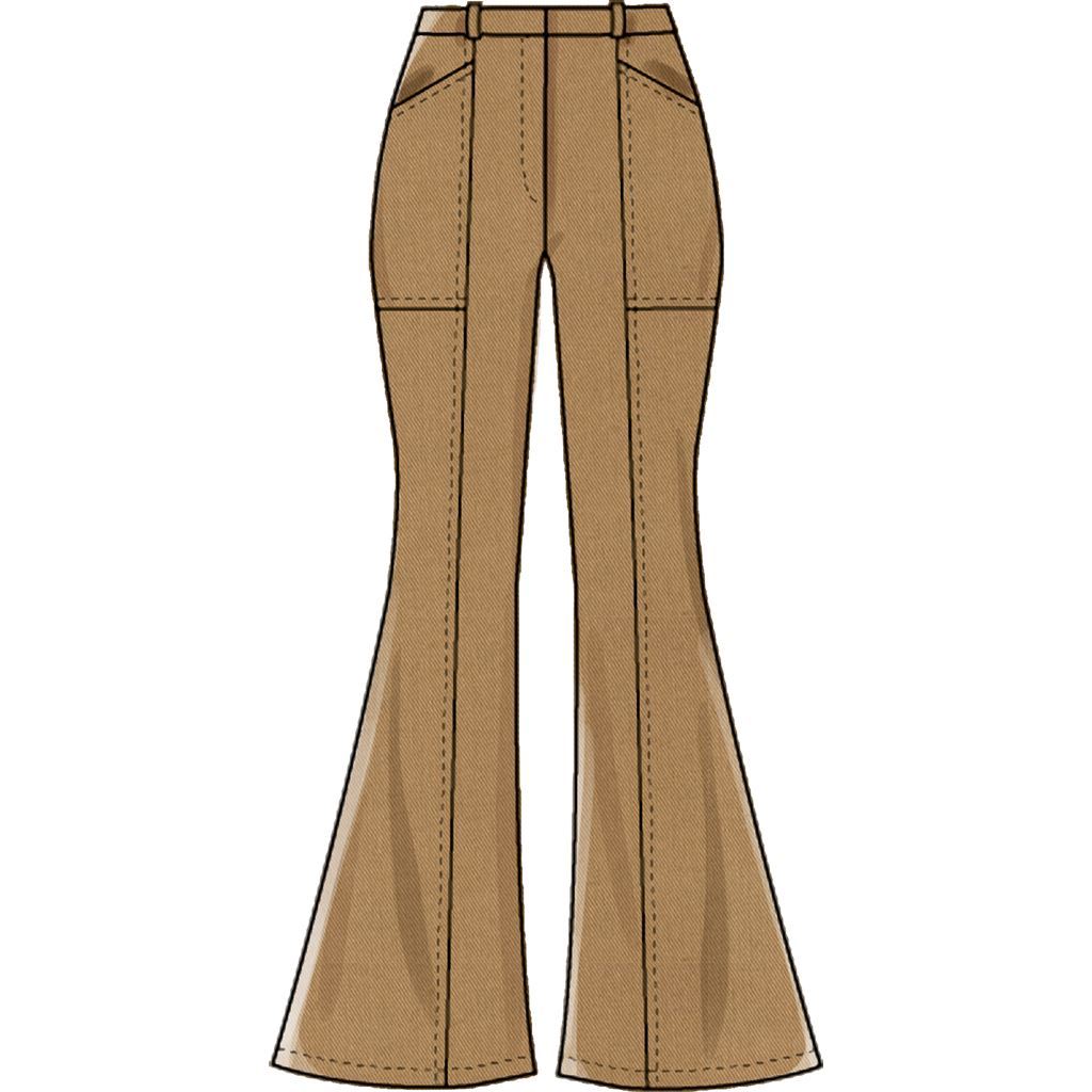 McCall's Pattern M8007 Misses Pants 8007 Image 4 From Patternsandplains.com