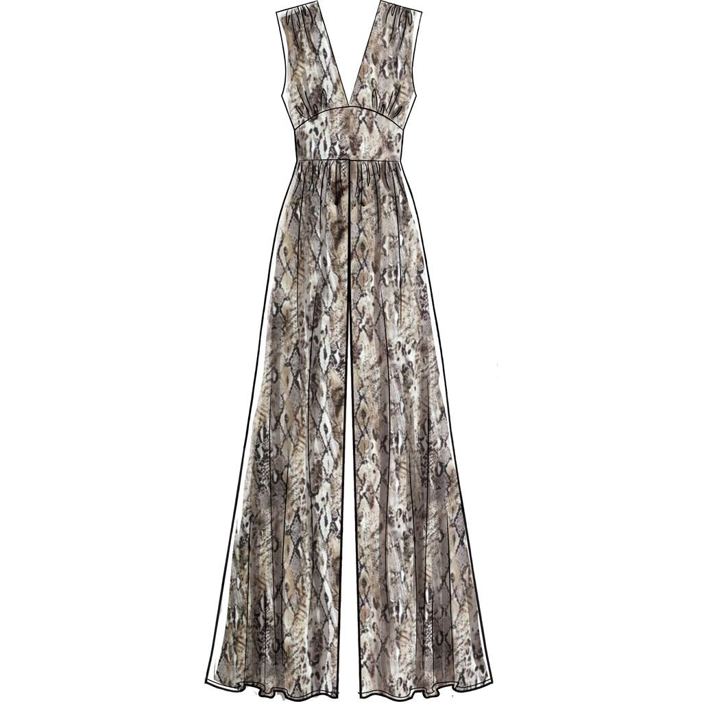 McCall's Pattern M8009 Misses Romper and Jumpsuits 8009 Image 4 From Patternsandplains.com