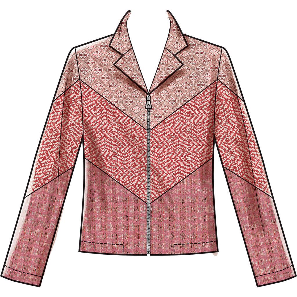 McCall's Pattern M8012 Misses Jackets 8012 Image 4 From Patternsandplains.com