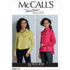 McCall's Pattern M8014 Misses Shirts 8014 Image 1 From Patternsandplains.com