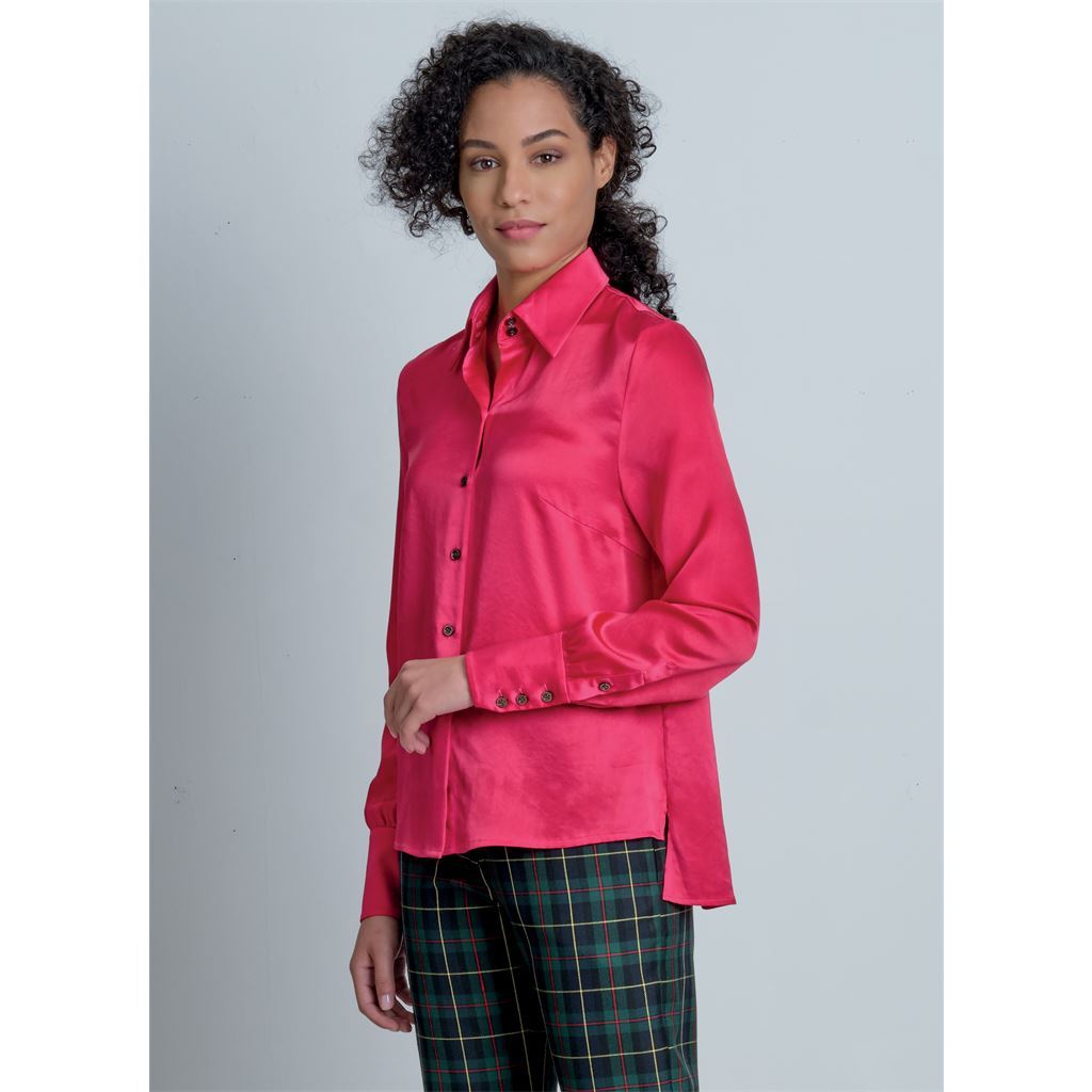 McCall's Pattern M8014 Misses Shirts 8014 Image 3 From Patternsandplains.com