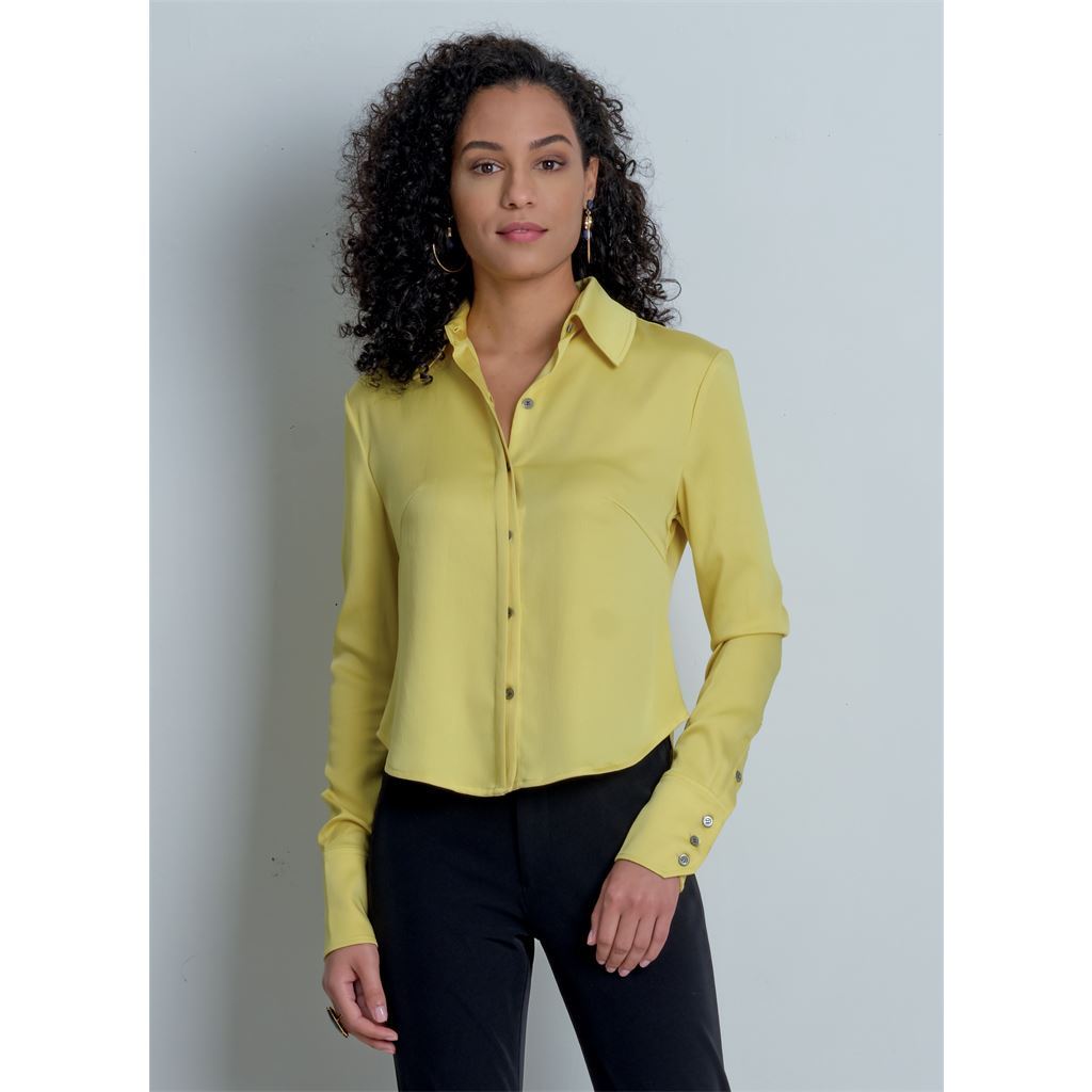 McCall's Pattern M8014 Misses Shirts 8014 Image 4 From Patternsandplains.com