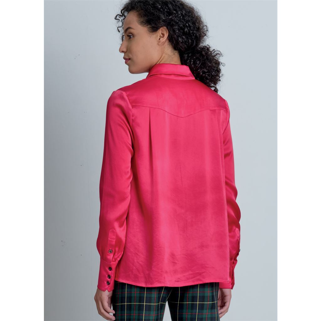 McCall's Pattern M8014 Misses Shirts 8014 Image 5 From Patternsandplains.com