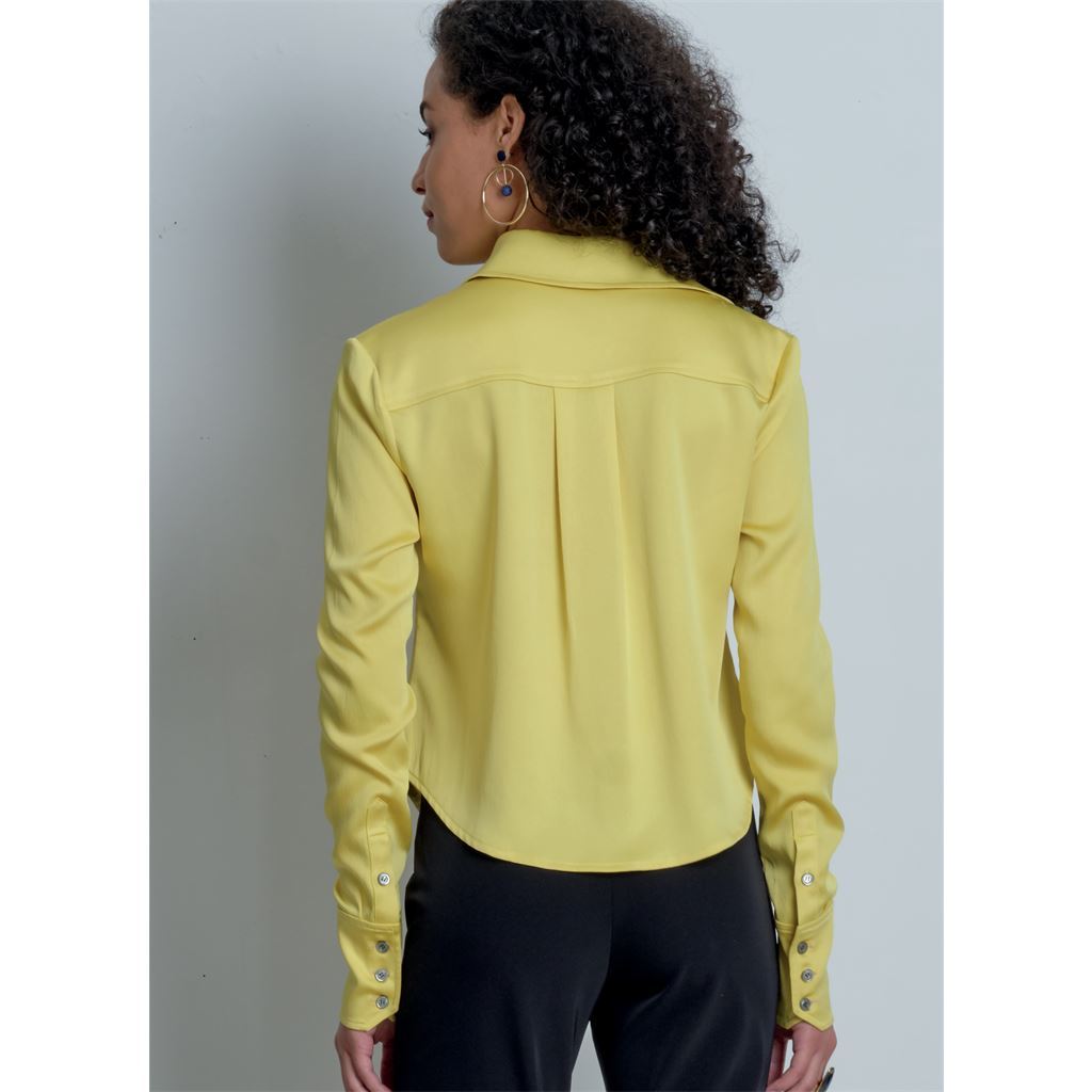 McCall's Pattern M8014 Misses Shirts 8014 Image 6 From Patternsandplains.com