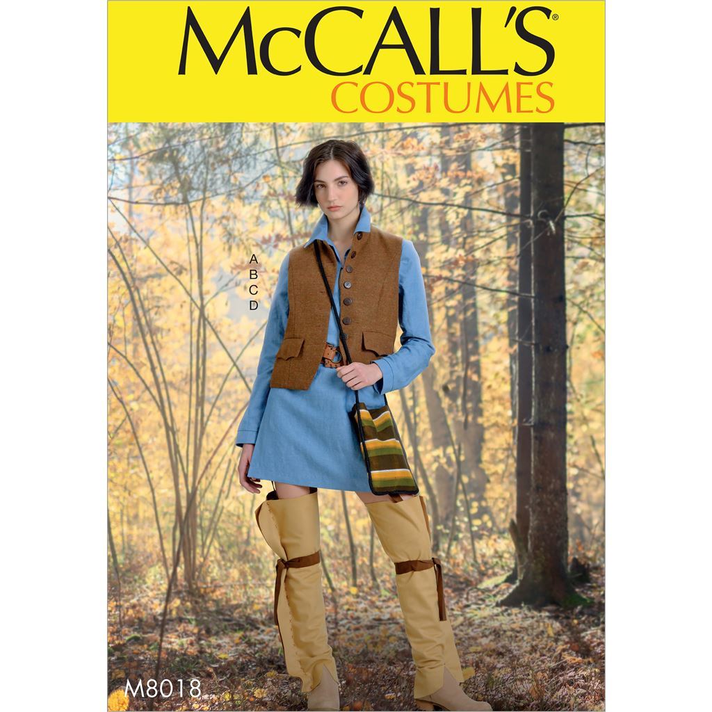 McCall's Pattern M8018 Misses Costume 8018 Image 1 From Patternsandplains.com