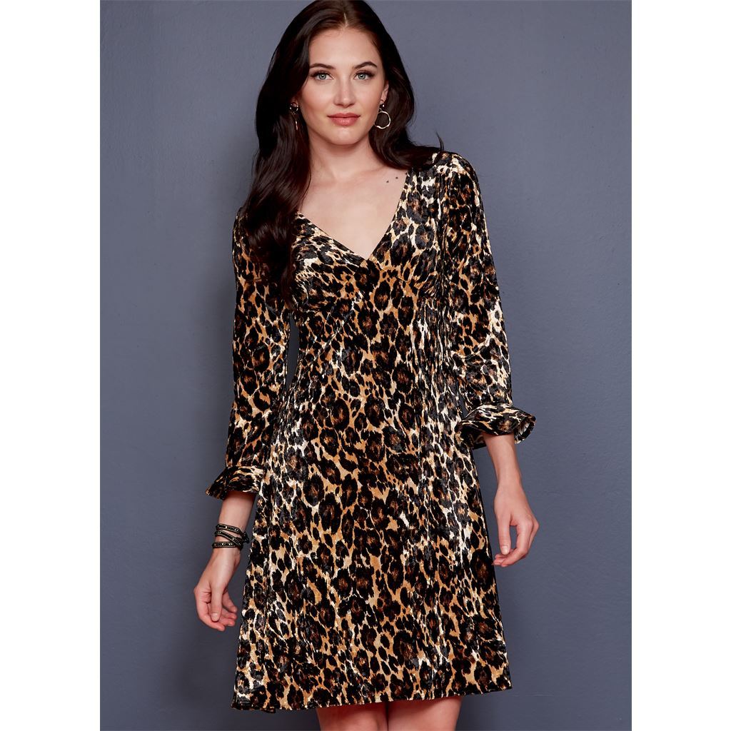 McCall's Pattern M8020 Misses Dresses 8020 Image 2 From Patternsandplains.com