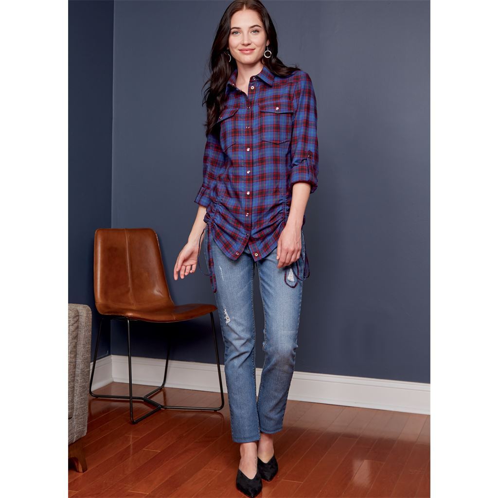 McCall's Pattern M8027 Misses Tops 8027 Image 5 From Patternsandplains.com