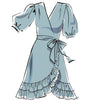 McCall's Pattern M8036 #SashaMcCalls Misses Dresses and Sash 8036 Image 3 From Patternsandplains.com