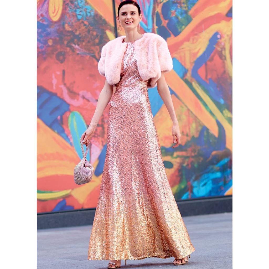 McCall's Pattern M8038 #LunaMcCalls Misses and Womens Special Occasion Dresses 8038 Image 7 From Patternsandplains.com