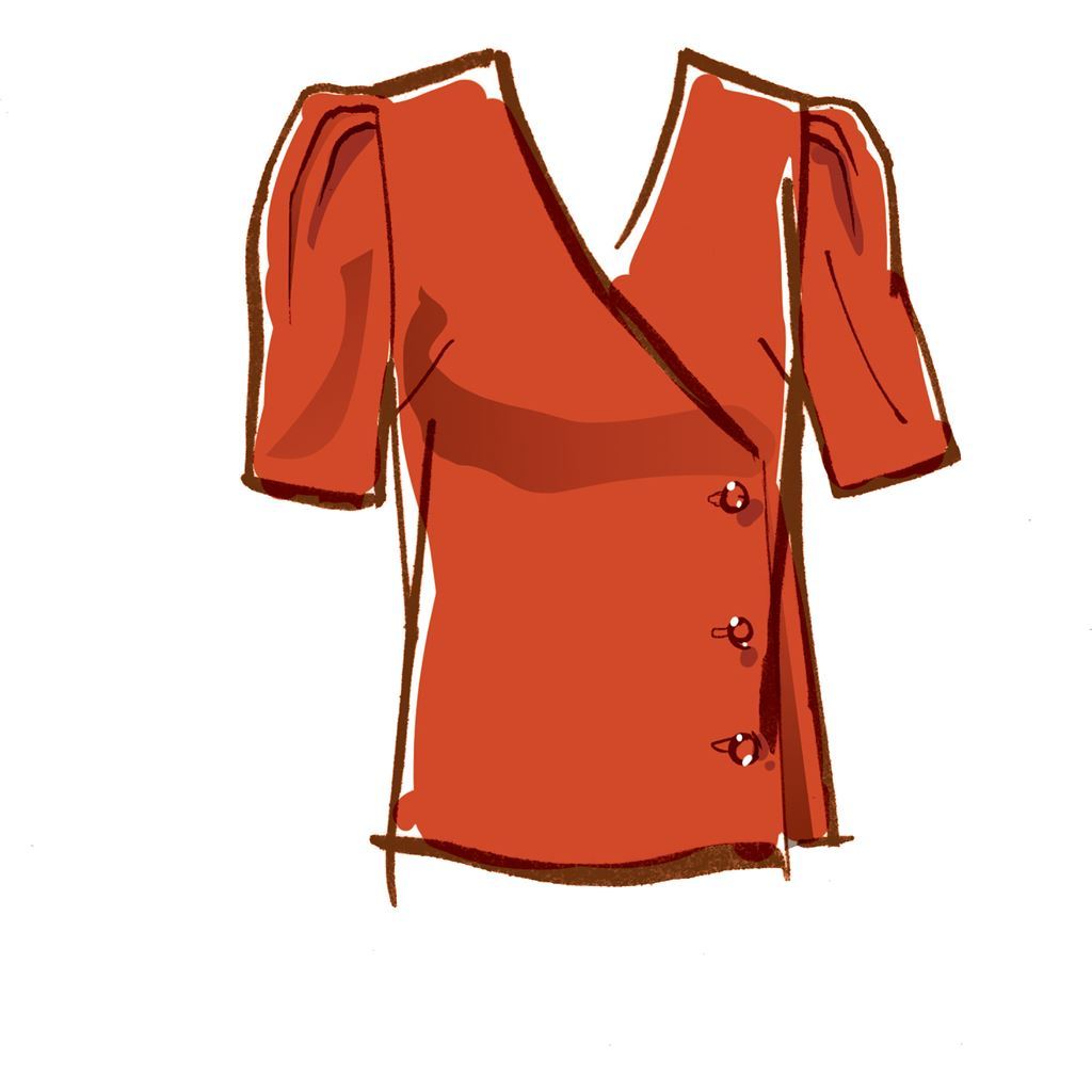 McCall's Pattern M8039 #LilyMcCalls Misses Tops 8039 Image 4 From Patternsandplains.com