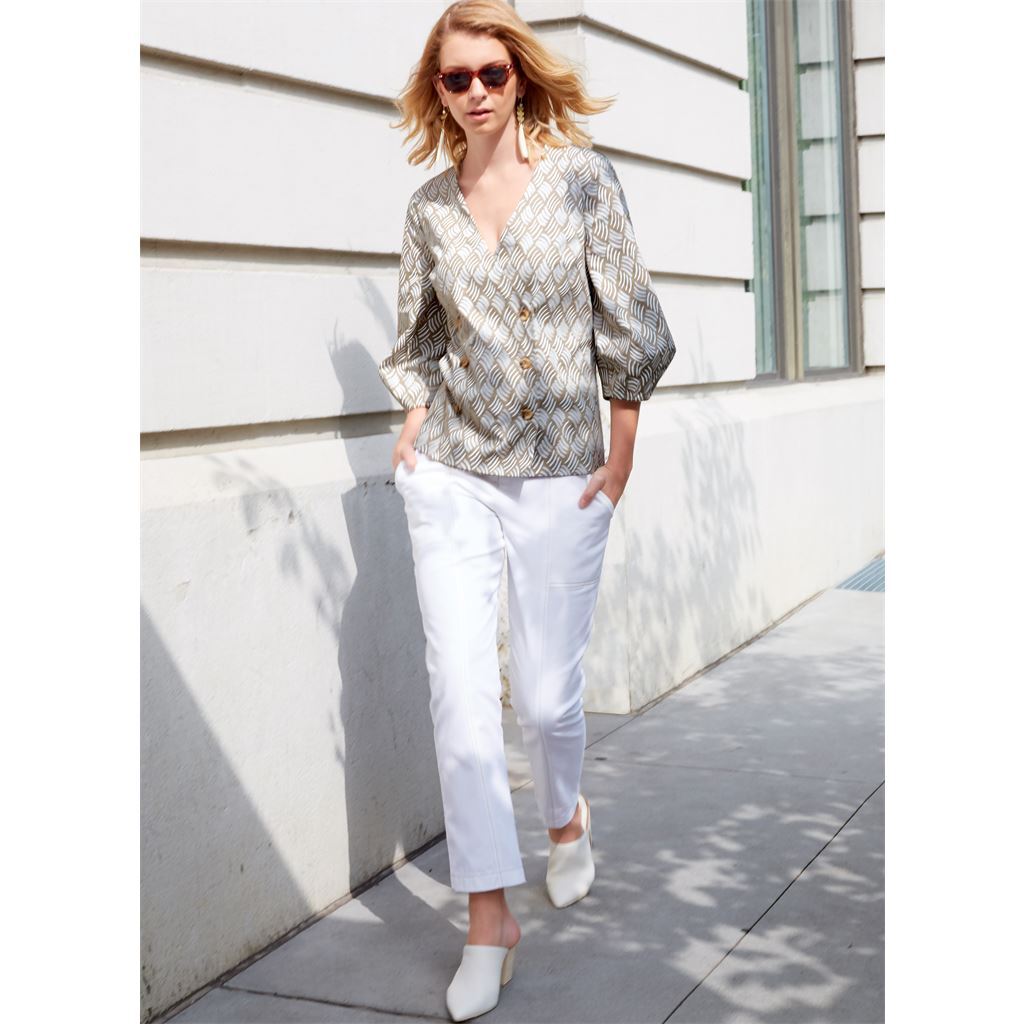 McCall's Pattern M8039 #LilyMcCalls Misses Tops 8039 Image 5 From Patternsandplains.com