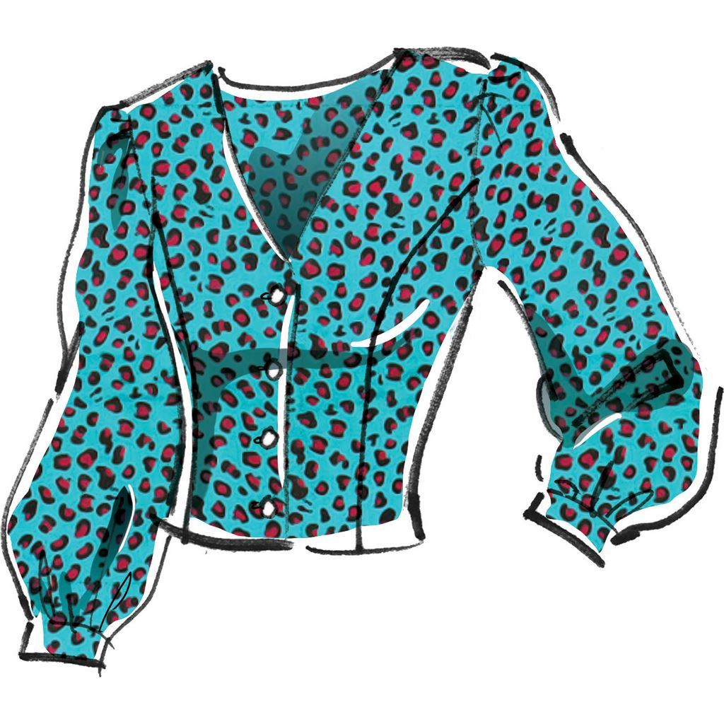 McCall's Pattern M8040 #EmmieMcCalls Misses Tops 8040 Image 4 From Patternsandplains.com