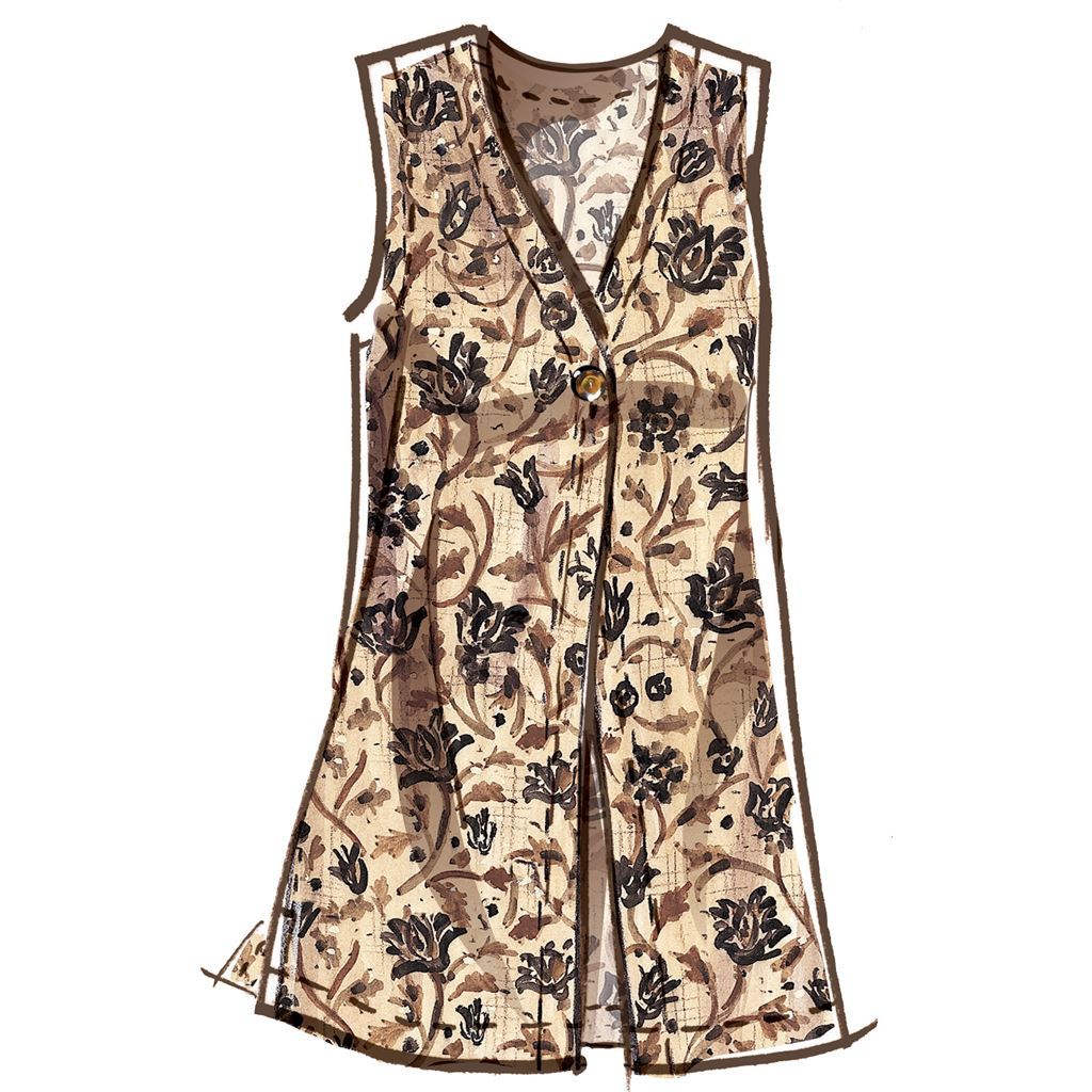 McCall's Pattern M8050 #JessieMcCalls Misses Unlined Vests In Two Lengths 8050 Image 3 From Patternsandplains.com