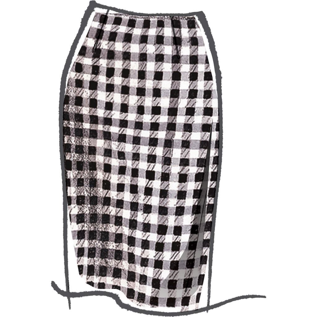 McCall's Pattern M8051 #MarieMcCalls Misses Pencil Skirts In Five Lengths 8051 Image 4 From Patternsandplains.com