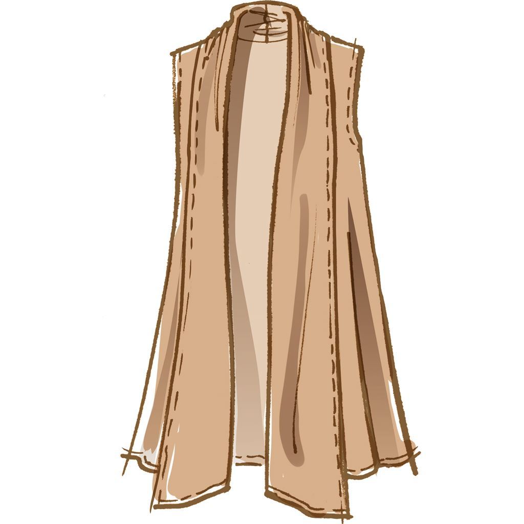 McCall's Pattern M8052 #JanisMcCalls Misses Shawl Collar Cardigans 8052 Image 3 From Patternsandplains.com