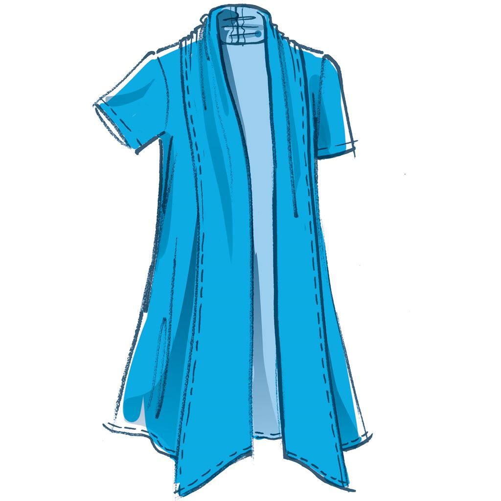 McCall's Pattern M8052 #JanisMcCalls Misses Shawl Collar Cardigans 8052 Image 4 From Patternsandplains.com