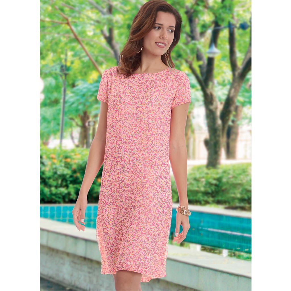 McCall's Pattern M8053 #AnneMcCalls Misses Tent Dress In 2 Lengths 8053 Image 2 From Patternsandplains.com