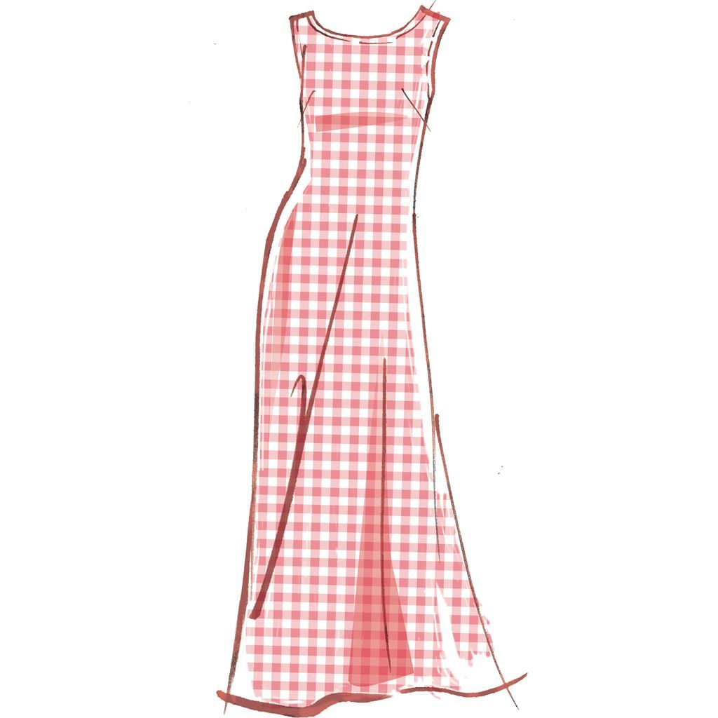 McCall's Pattern M8053 #AnneMcCalls Misses Tent Dress In 2 Lengths 8053 Image 4 From Patternsandplains.com