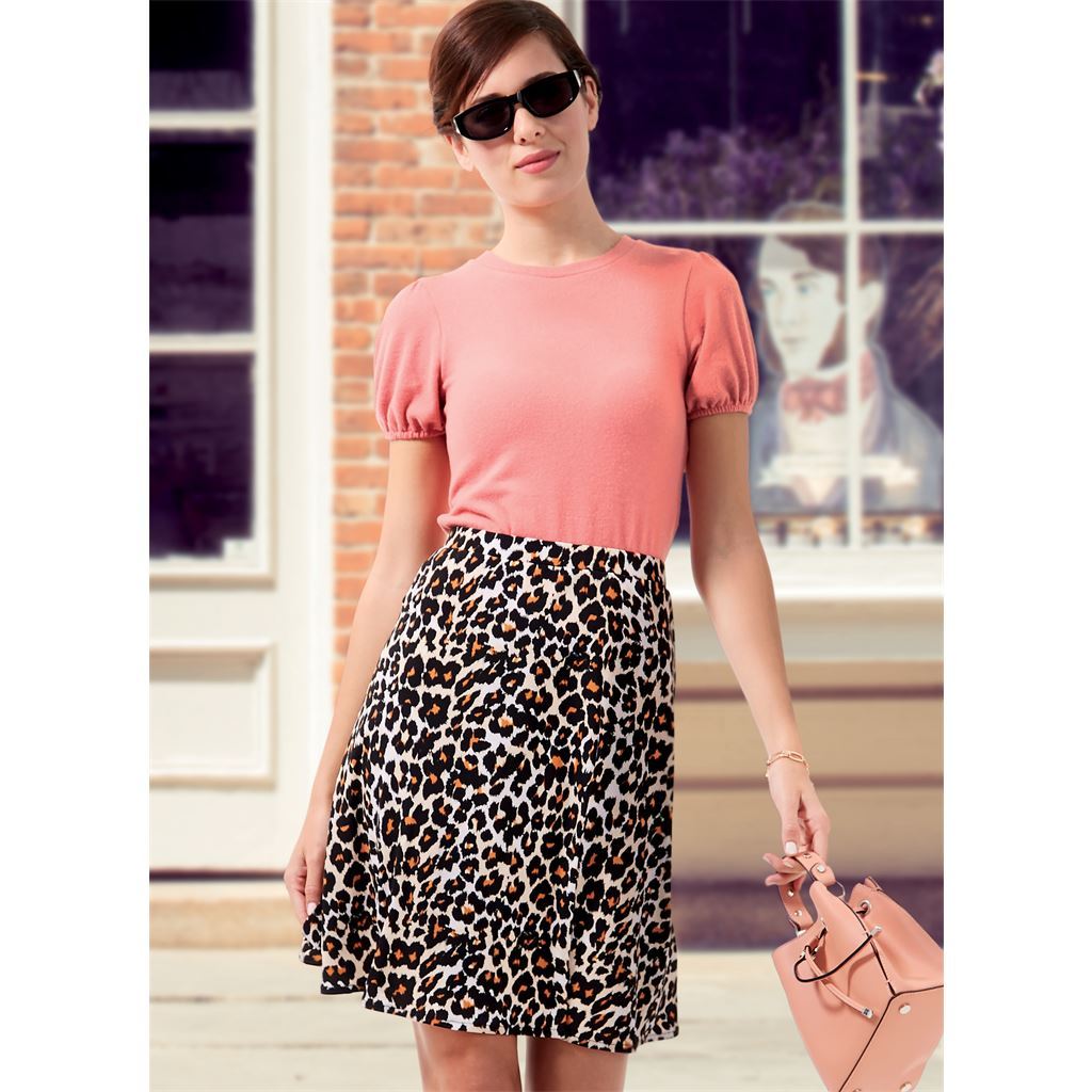 McCall's Pattern M8055 #TillieMcCalls Misses Straight or A line Skirts In 7 Lengths 8055 Image 2 From Patternsandplains.com