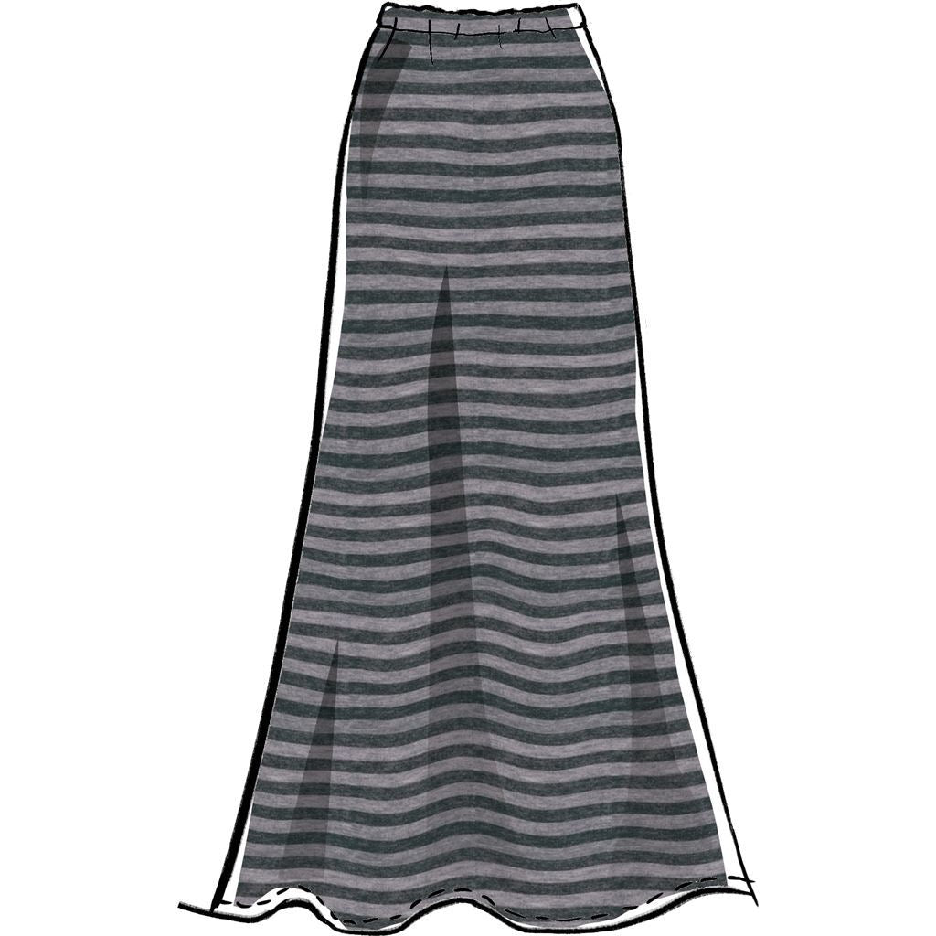 McCall's Pattern M8055 #TillieMcCalls Misses Straight or A line Skirts In 7 Lengths 8055 Image 3 From Patternsandplains.com