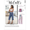 McCall's Pattern M8063 #JuliaMcCalls Misses Drawstring Shorts and Pants with Pockets 8063 Image 1 From Patternsandplains.com