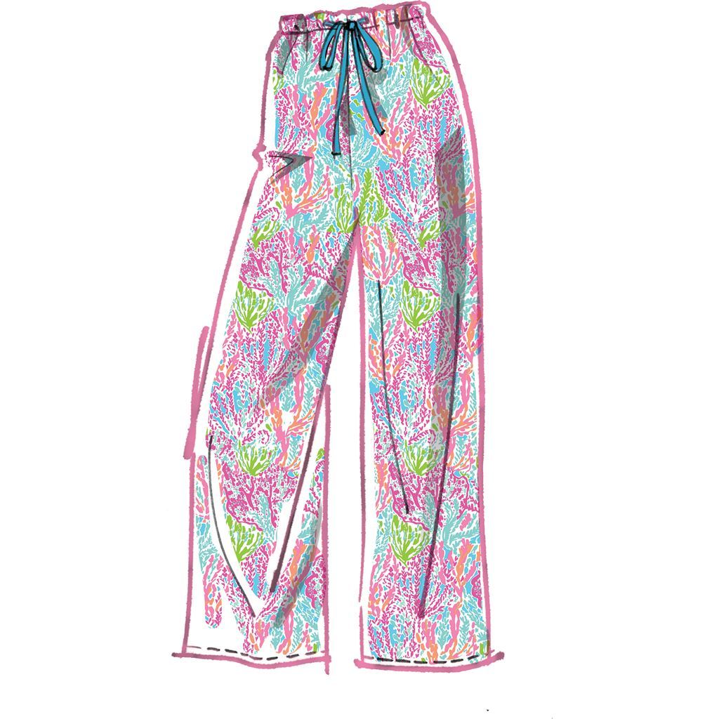 McCall's Pattern M8063 #JuliaMcCalls Misses Drawstring Shorts and Pants with Pockets 8063 Image 4 From Patternsandplains.com