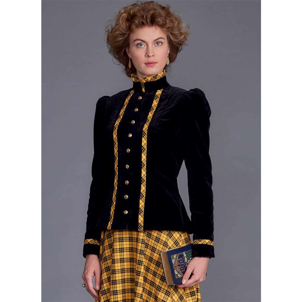 McCall's Pattern M8077 Misses Historical Jacket and Skirt 8077 Image 3 From Patternsandplains.com