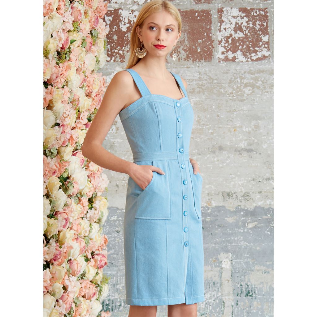 McCall's Pattern M8091 #NoemiMcCalls Misses Dresses 8091 Image 2 From Patternsandplains.com