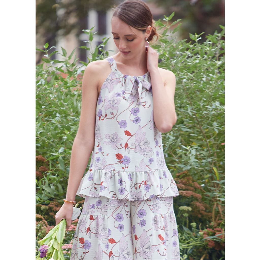 McCall's Pattern M8093 #PiaMcCalls Misses Tops 8093 Image 2 From Patternsandplains.com