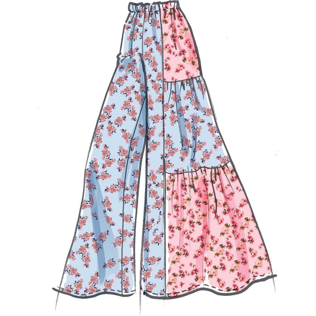 McCall's Pattern M8098 #SimoneMcCalls Misses Pants 8098 Image 4 From Patternsandplains.com