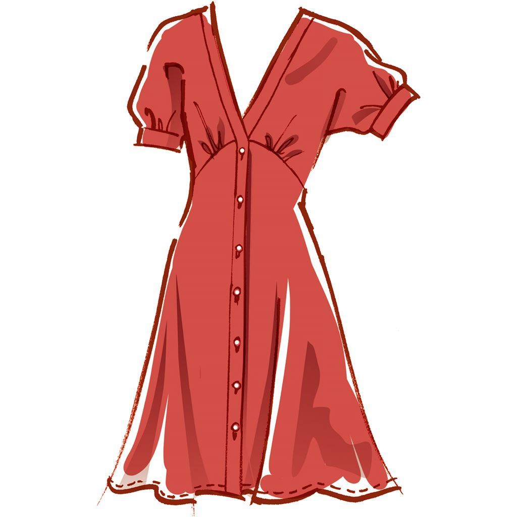 McCall's Pattern M8104 #DawnMcCalls Misses Dresses 8104 Image 3 From Patternsandplains.com