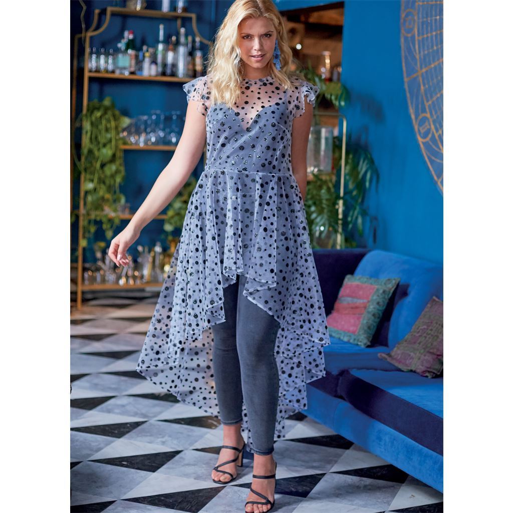 McCall's Pattern M8113 #PortiaMcCalls Misses and Womens Tops With Cup Sizes 8113 Image 5 From Patternsandplains.com