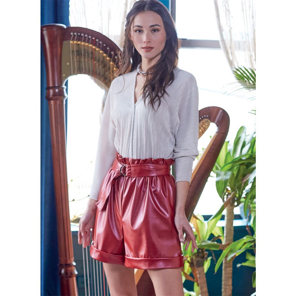 McCall's Pattern M8118 #SequoiaMcCalls Misses Shorts Pants and Belt 8118 Image 2 From Patternsandplains.com