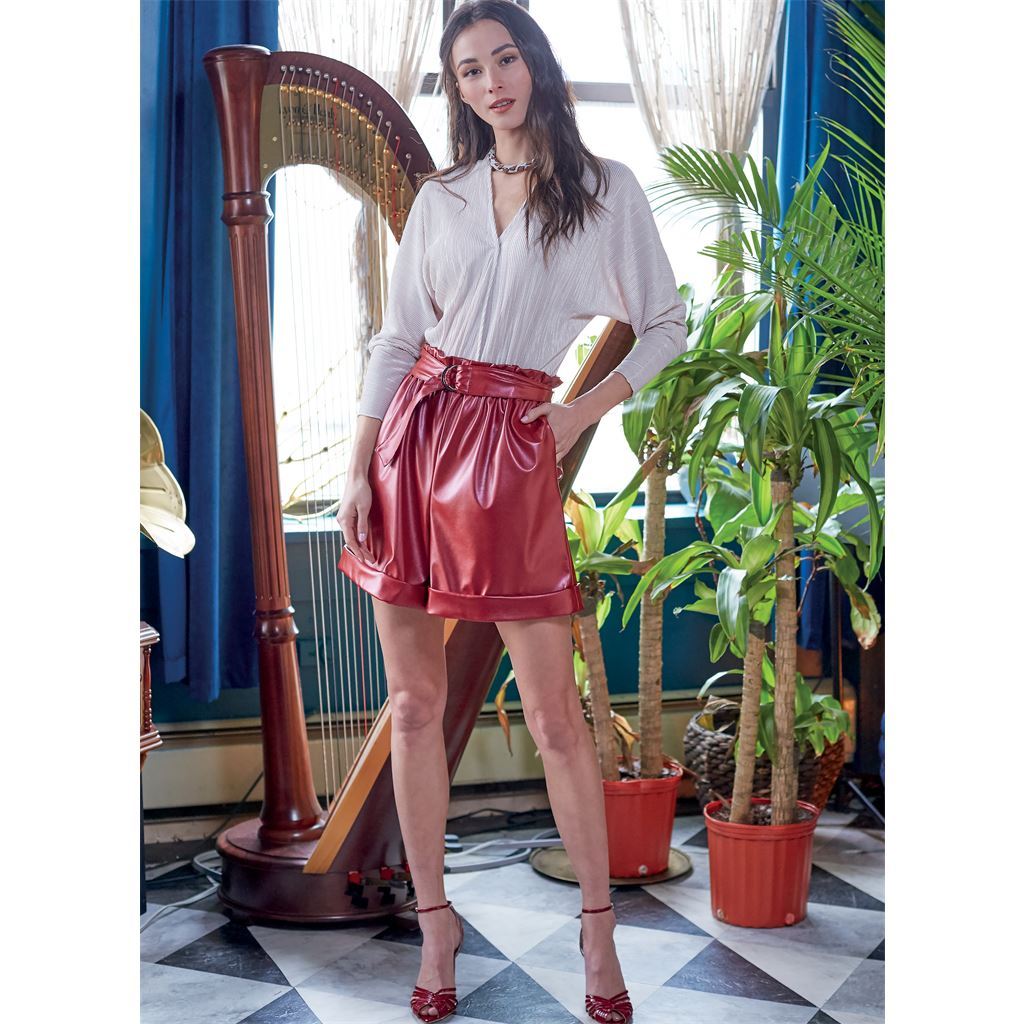 McCall's Pattern M8118 #SequoiaMcCalls Misses Shorts Pants and Belt 8118 Image 5 From Patternsandplains.com