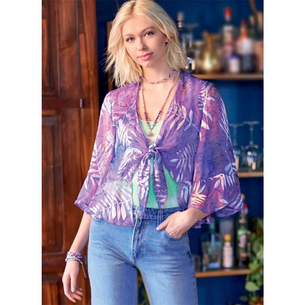 McCall's Pattern M8120 #BluebellMcCalls Misses Jackets 8120 Image 2 From Patternsandplains.com