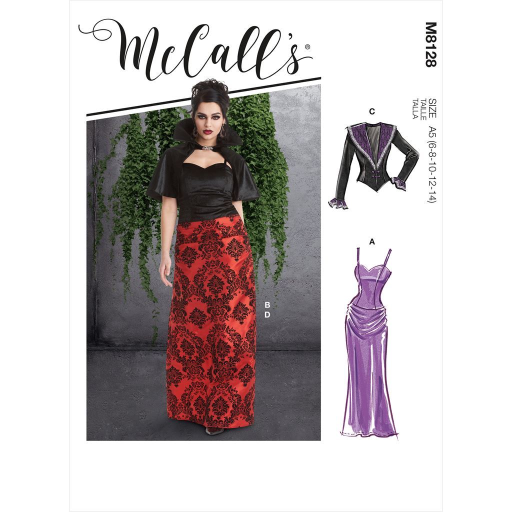 McCall's Pattern M8128 Misses Costumes 8128 Image 1 From Patternsandplains.com