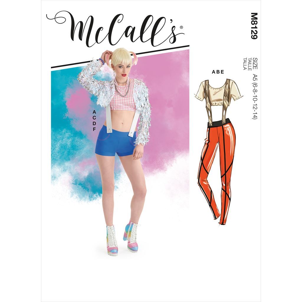 McCall's Pattern M8129 Misses Costumes 8129 Image 1 From Patternsandplains.com