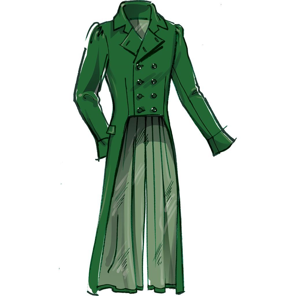 McCall's Pattern M8135 Mens Coats 8135 Image 4 From Patternsandplains.com