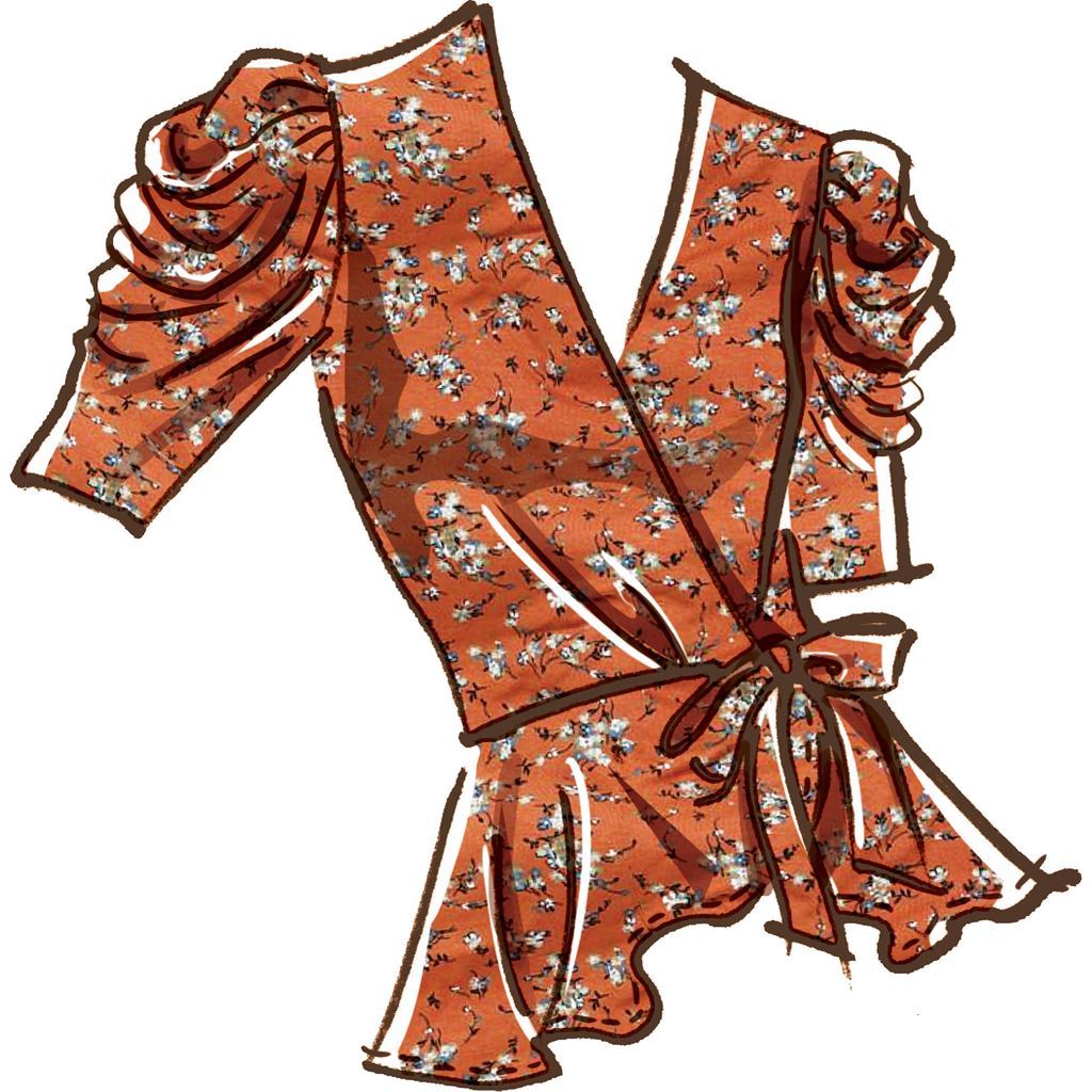 McCall's Pattern M8146 #MyrtleMcCalls Misses and Womens Tops 8146 Image 3 From Patternsandplains.com