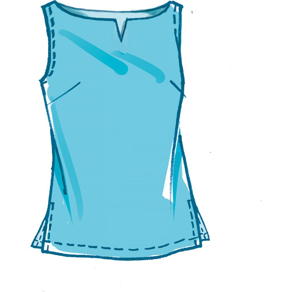 McCall's Pattern M8159 #CherylMcCalls Womens Side Slit Shirt Top Skirt and Pants 8159 Image 3 From Patternsandplains.com