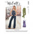 McCall's Pattern M8162 #AngieMcCalls Misses Flared Jeans Overalls Skinny Jeans and Shortalls 8162 Image 1 From Patternsandplains.com