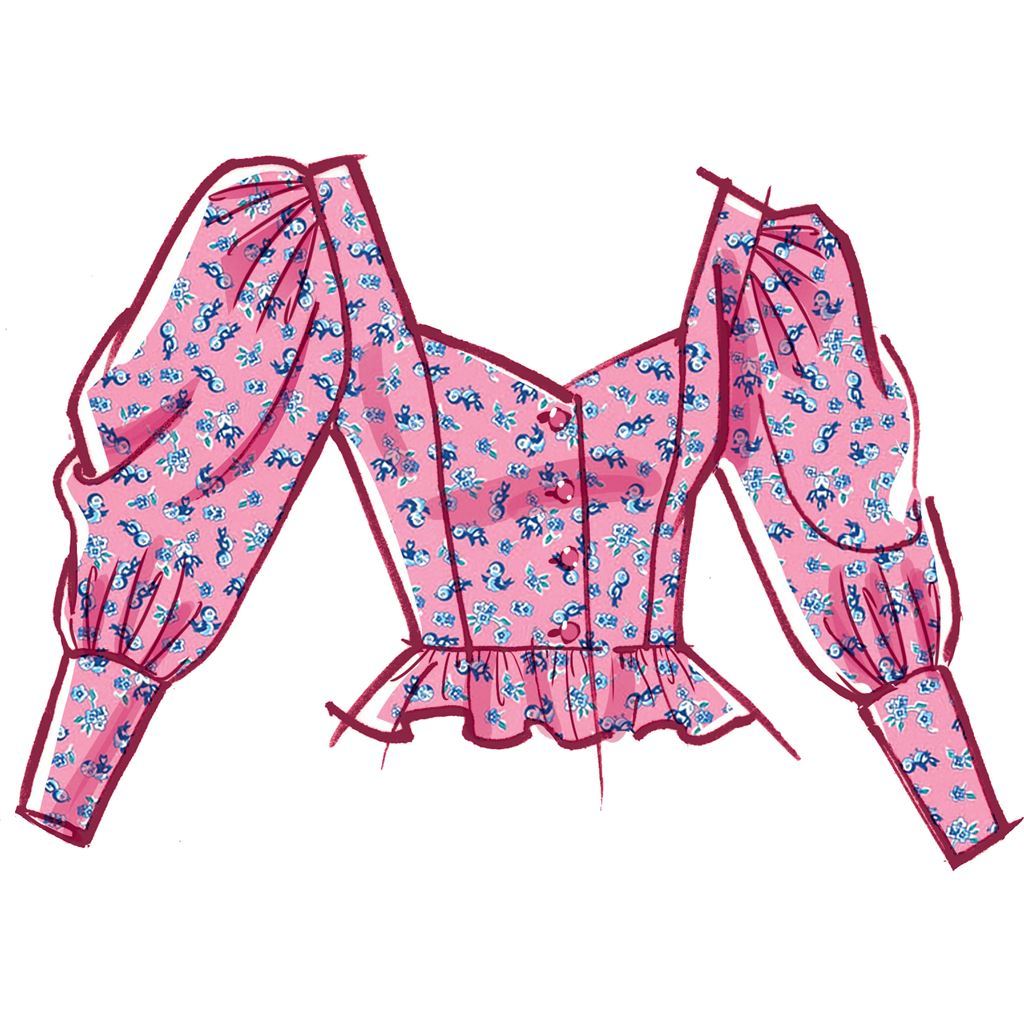 McCall's Pattern M8181 #JenniferMcCalls Misses Tops 8181 Image 3 From Patternsandplains.com