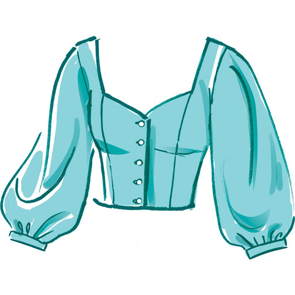 McCall's Pattern M8181 #JenniferMcCalls Misses Tops 8181 Image 4 From Patternsandplains.com